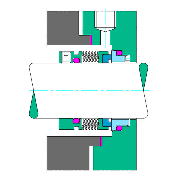 Metal Bellows MB01 Drawing | Cosmos Seals
            class=